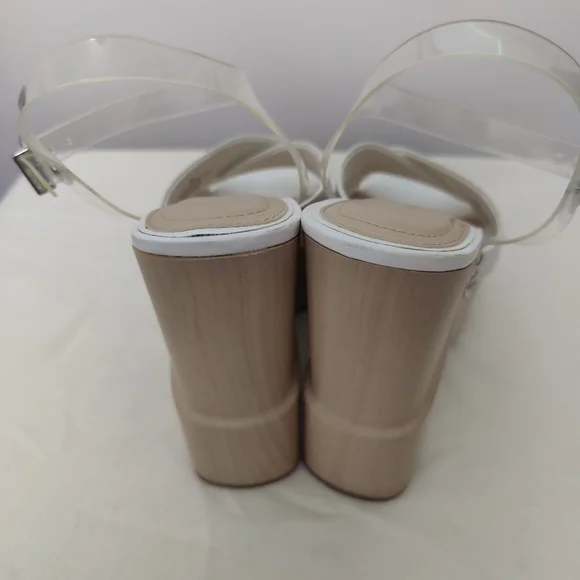 Gianni Bini white wedges Size 9 - Picture 6 of 16